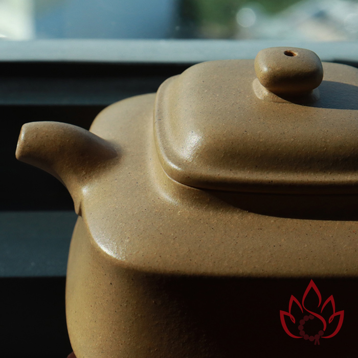 Ấm Tử Sa Phương Chu | Bổn Sơn Lục Nê | 150cc